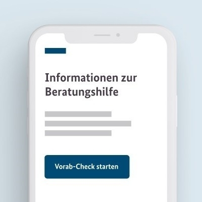 Schmuckgrafik mit skizziertem Smartphone