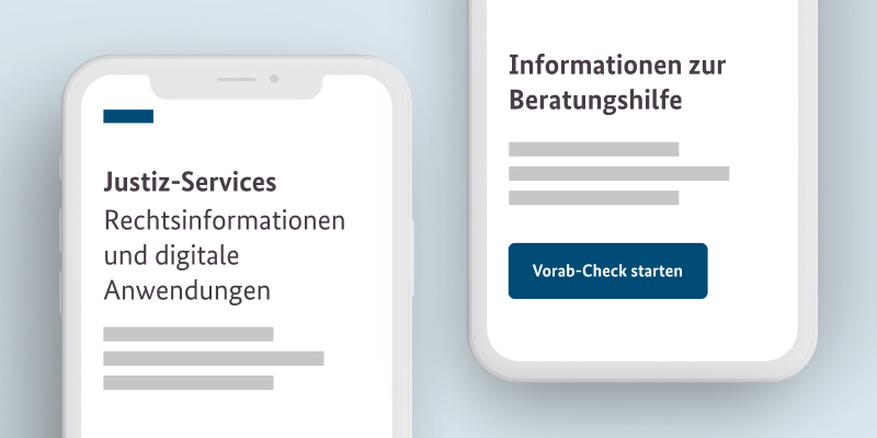 Schmuckgrafik mit skizzierten Smartphones